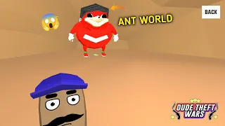 Dude Theft Wars Ant World | Cheats Code | Gameplay walkthrough Part - 4