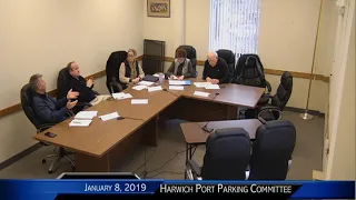 Harwich Ad Hoc Harwich Port Parking Committee Meeting January 8, 2019