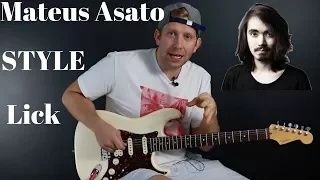 Mateus Asato Style Lick-Guitar Tutorial