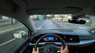 2021 Volkswagen Golf [1.0 eTSI 110HP] POV Test Drive #2