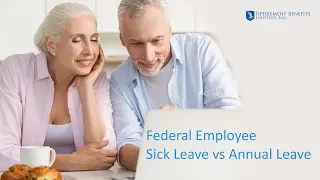 Federal Employee Sick Leave vs Annual Leave