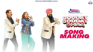 BEHIND THE SCENES : Godday Godday Chaa | Sargun M | BN Sharma | Song Making 🎥 New Punjabi Songs 2023