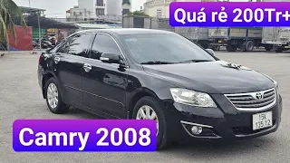 Toyota Camry 2008 2.4G quá đẹp và zin giá rẻ tại ô tô chất Hải Phòng