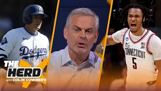 UCONN remains unstoppable in NCAA tournament, Shohei Ohtani goes 2-for-3 in home debut | THE HERD