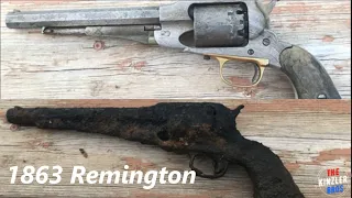 Gun Restoration, 1863 Remington Black Powder Revolver