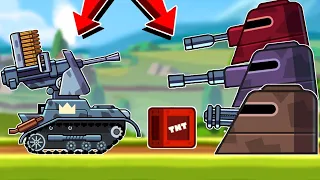 UPDATE! NEW MODE - EPIC JOURNEY! I PASSED ALL LEVELS! tanks-HILLS OF STEEL