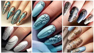 @Nailsalon786 Gorgeous and Modern nail art designs/Beautiful nail polish different nail cutting