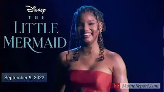THE LITTLE MERMAID interview with Halle Bailey & director Rob Marshall - September 9, 2022