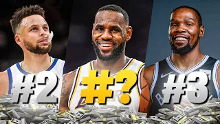 Top 10 RICHEST NBA Players Of All Time 2023!