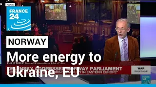 Zelensky urges Norway to supply more energy to Ukraine, EU • FRANCE 24 English