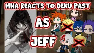 MHA/BNHA Reacts to Deku's Past as Jeff (Creepypasta) || Gacha Club ||