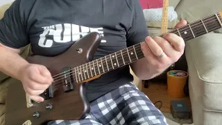 The Cure: Killing an Arab: Guitar Cover: Playthrough