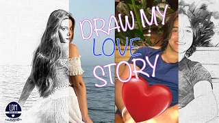 DRAW MY LOVE STORY/ MI HISTORIA DE AMOR❤️Martina D´Antiochia