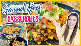 Casseroles using GROUND BEEF... you’ll Want to Make EVERY Week! | (Quick and Easy Recipes!)