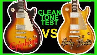 Epiphone 1959 LP Standard vs Harley Benton SC 450 Plus Gold Top | Tone Test (chords only)