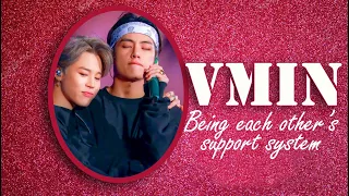 Vmin being each other's support system (BTS - Taehyung and Jimin)