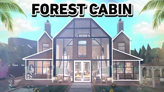 BUILDING A FOREST CABIN IN BLOXBURG