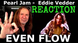 Vocal Coach Reaction to Pearl Jam - Eddie Vedder - Even Flow - Ken Tamplin