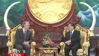 Lao NEWS on LNTV: Head of the French Communist Party visits Laos.27/10/215