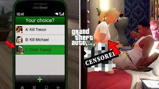 GTA 5 - Secret Mission Scenes REMOVED From BETA VERSION! (Top 11)
