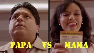 Compras de Navidad PAPÁ VS MAMÁ | ENCHUFE TV