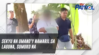 Sekyu na umano'y namaril sa Laguna, sumuko na | TV Patrol