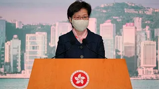 Live: Hong Kong Chief Executive Carrie Lam briefs media ahead of annual policy address
