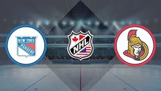 Обзор матча Рейнджерс - Оттава / RANGERS VS SENATORS APRIL 8, 2017 HIGHLIGHTS