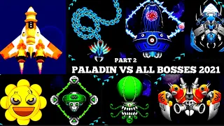 Space shooter Galaxy attack Galaxy shooter | Paladin vs All bosses 2021 part 2  11 to 20 bosses