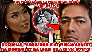 Rochelle Pangilinan ❗ ISINIWALAT ang LIHIM na matagal nang ITINATAGO ni Vic Sotto!!OMG!!