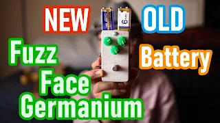 How Much Tone Is In A Battery? 9 Or 7 Volts? 2 Batteries In A Germanium Fuzz Face & Tone Bender