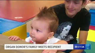 Valley organ donor's family meets recipient