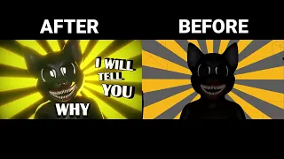 Before & After Cartoon Cat Bad Karma