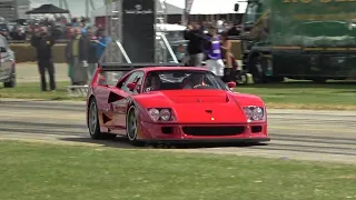 $5 milion Ferrari F40 LM close call at runway - Supercar Fest 2022