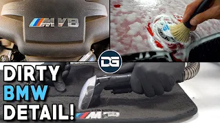 Deep Cleaning a DIRTY BMW M3! | The Detail Geek