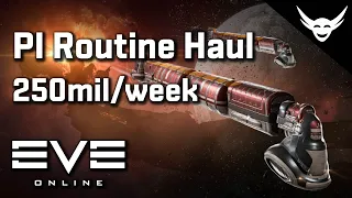 EVE Online - (250mil/week) Planetary interaction Routine Delivery