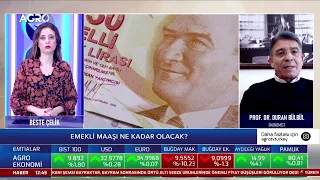 #CANLI Emekliye Zam! Yeni Emekli Zam Oranını Canlı Yayında Açıkladı! / AGRO EKONOMİ