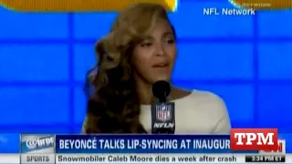 Beyonce Admits To Lip-Syncing National Anthem At Inauguration