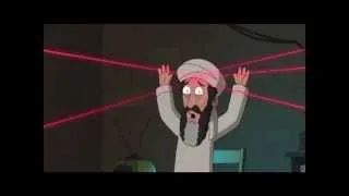 Family Guy - Osama bin laden repents and goes to heaven