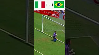 Italy vs Brazil 1994 | Pinalty Shootout | World Cup Final   #shorts #football