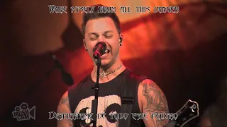 Bullet For My Valentine - P.O.W. (Lyrics on screen & Sub español - castellano) Live #AmayaDarkness#