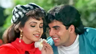 कितनी हसरत है हमें तुमसे दिल लगाने की | Sainik | Akshay Kumar, Ashwini Bhave | Kumar Sanu, Sadhana S