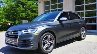 Audi SQ5 Matte Paint Protection Film Application