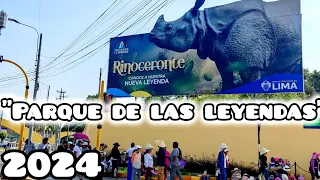 🦜PARQUE DE LAS LEYENDAS | "VALENTINA" 🦏  la primera Rinoceronta del Perú 2024