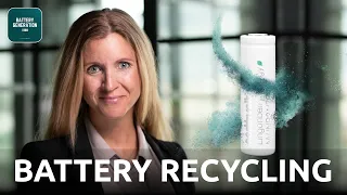 Northvolt's Battery Recycling - Prof. Emma Nehrenheim | Battery Podcast