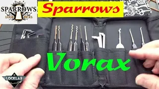 (813) Review: Sparrows VORAX Advanced Lock Pick Set