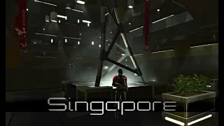 Deus Ex: Human Revolution - Singapore: Omega Ranch Interior [Ambient Theme] (1 Hour of Music)