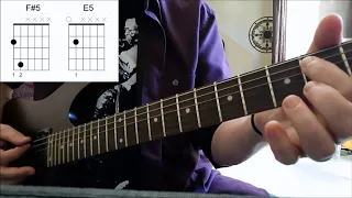 How To Play OUT ON THE TILES On Guitar