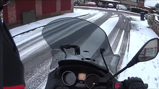 Snow riding on gilera fuoco 500 (mp3)