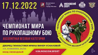 Предварительные поединки. Чемпионат Мира по Рукопашному Бою 2022. Абсолют.